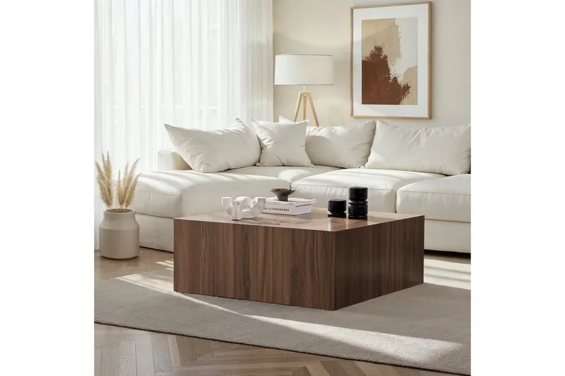 Rambabu Sofabord 90 cm - Sand - Møbler - Bord - Sofabord