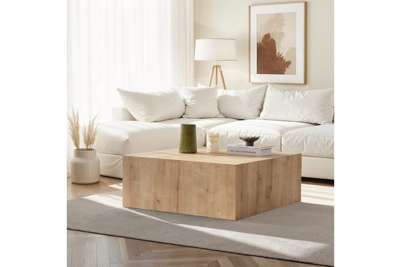 Rambabu Sofabord 90 cm - Sand - Møbler - Bord - Sofabord