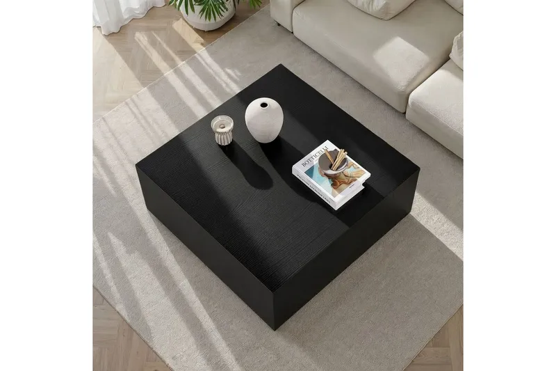 Rambabu Sofabord 90 cm - Svart - Møbler - Bord - Sofabord