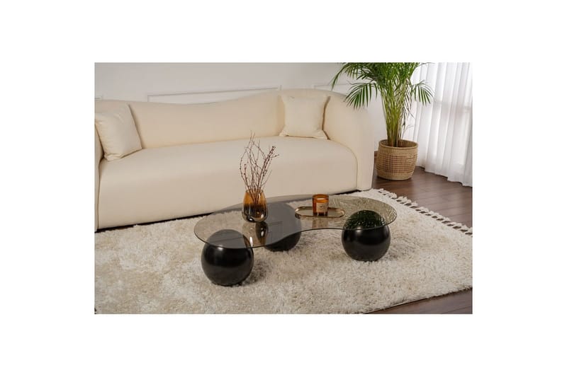 Ranni Sofabord 120 cm - Bronse/Svart - Møbler - Bord - Sofabord