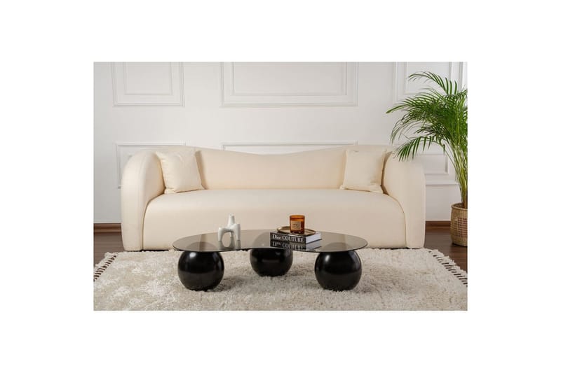 Ranni Sofabord 120 cm - Svart/Grå - Møbler - Bord - Sofabord