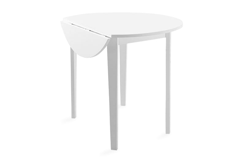 Ranso Klaffebord 91,5 cm Rund - Hvit - Sammenleggbart bord