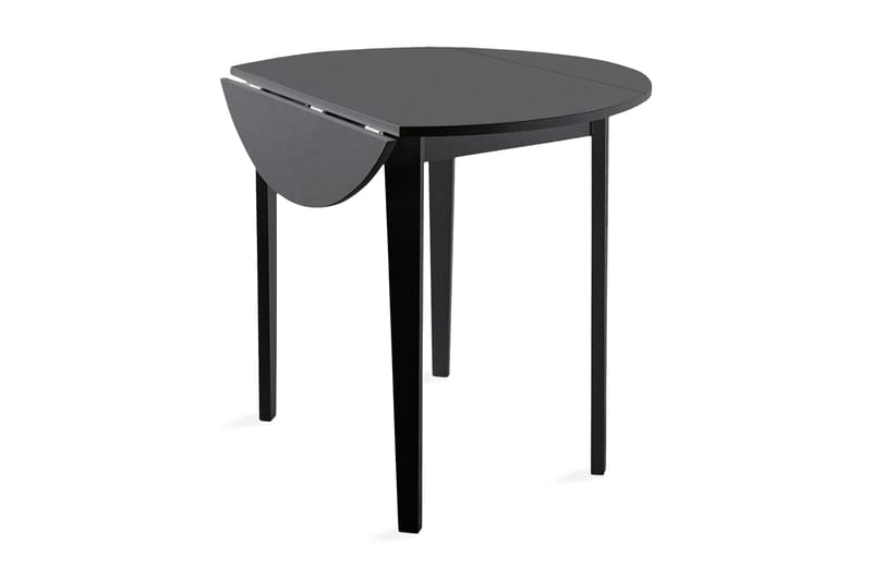 Ranso Klaffebord 91,5 cm Rund - Svart - Sammenleggbart bord