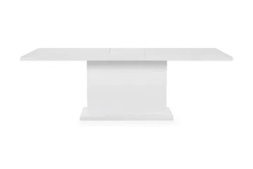 Ratliff spisebord 180 cm uttrekkbart med ileggsplate - Hvit - Møbler - Bord - Spisebord & kjøkkenbord