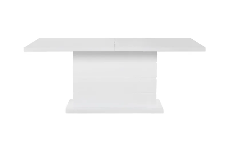 Ratliff spisebord 180 cm uttrekkbart med ileggsplate - Hvit - Møbler - Bord - Spisebord & kjøkkenbord