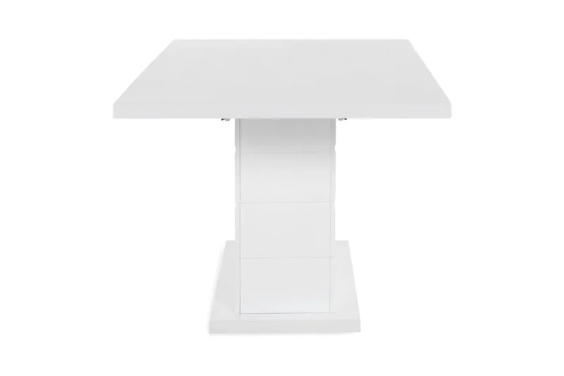 Ratliff spisebord 180 cm uttrekkbart med ileggsplate - Hvit - Møbler - Bord - Spisebord & kjøkkenbord