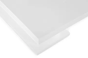 Ratliff spisebord 180 cm uttrekkbart med ileggsplate - Hvit - Møbler - Bord - Spisebord & kjøkkenbord