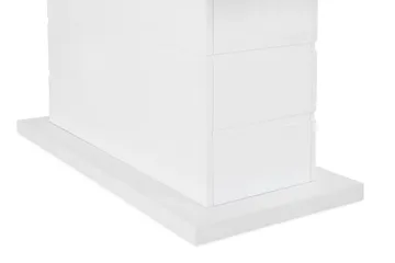 Ratliff spisebord 180 cm uttrekkbart med ileggsplate - Hvit - Møbler - Bord - Spisebord & kjøkkenbord