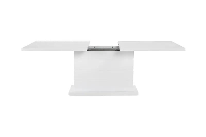 Ratliff spisebord 180 cm uttrekkbart med ileggsplate - Hvit - Møbler - Bord - Spisebord & kjøkkenbord