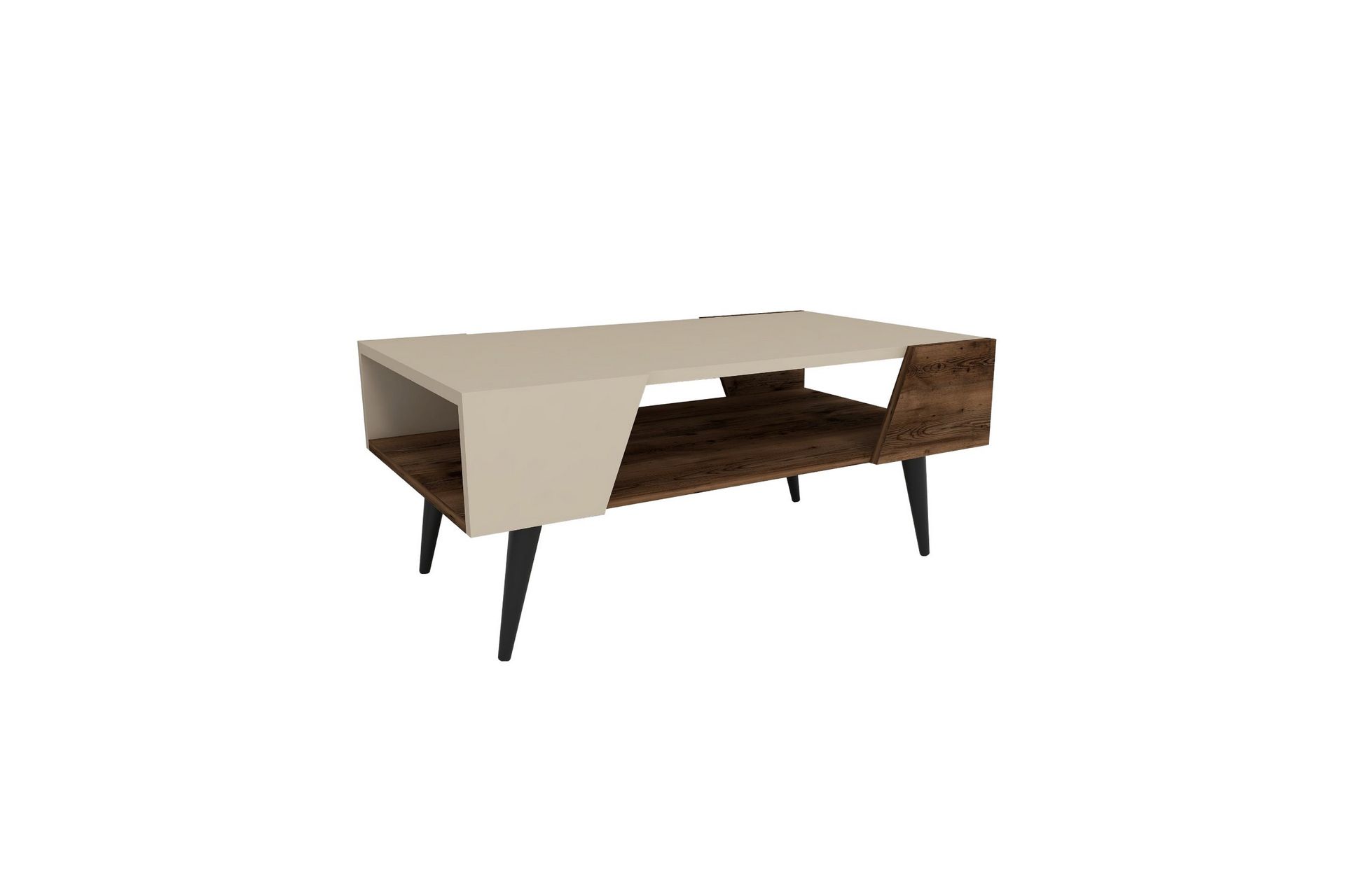 Rebelo Sofabord 90 cm - Beige/Lys brun - Møbler - Bord - Sofabord