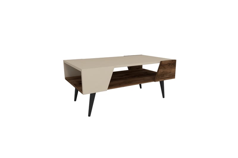 Rebelo Sofabord 90 cm - Beige/Lys brun - Møbler - Bord - Sofabord