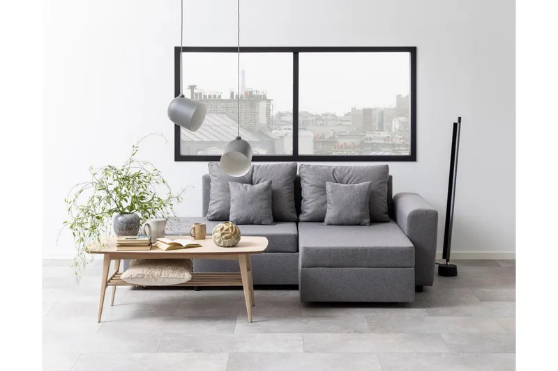 Reeves Sofabord 60 cm - Hvit - Møbler - Bord - Sofabord