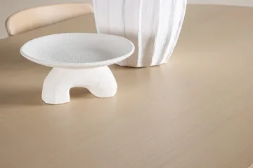 Rektangulær spisegruppe Tyresö 220 cm med 6 Ven stoler - Natur/Whitewash - Møbler - Bord - Spisegrupper