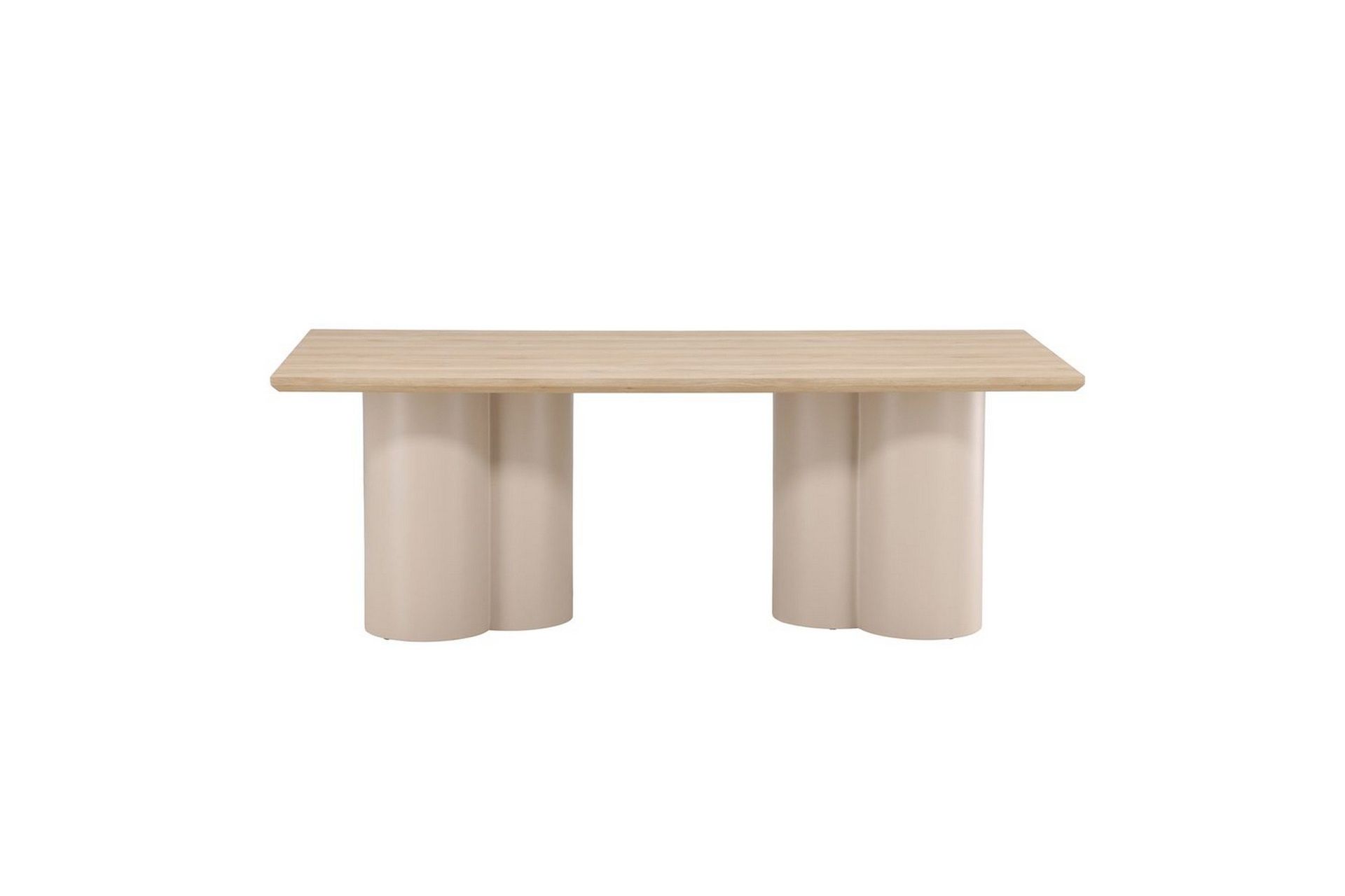 Rektangulært spisebord Olivia - Beige, 210x100x75