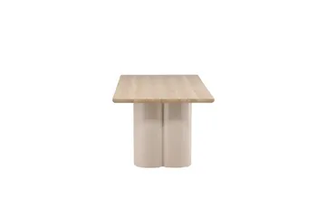 Rektangulært spisebord Olivia - Beige, 210x100x75 - Møbler - Bord - Spisebord & kjøkkenbord