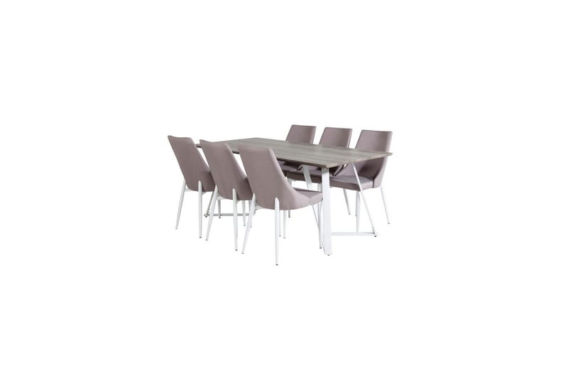 Rektangulært spisestuesett Marina, Leone, undefined