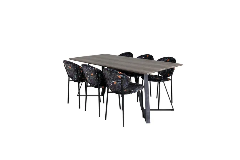 Rektangulært spisestuesett Marina, Vault, undefined