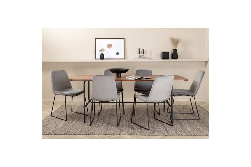 Rektangulært spisestuesett Uno, Muce - Møbler - Bord - Spisegrupper