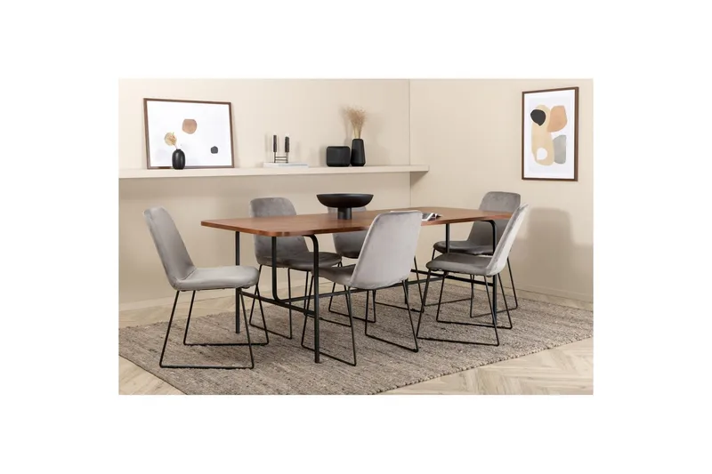 Rektangulært spisestuesett Uno, Muce - Møbler - Bord - Spisegrupper