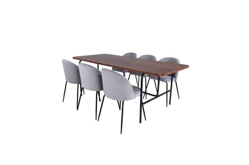 Rektangulært spisestuesett Uno, Wrinkles, undefined