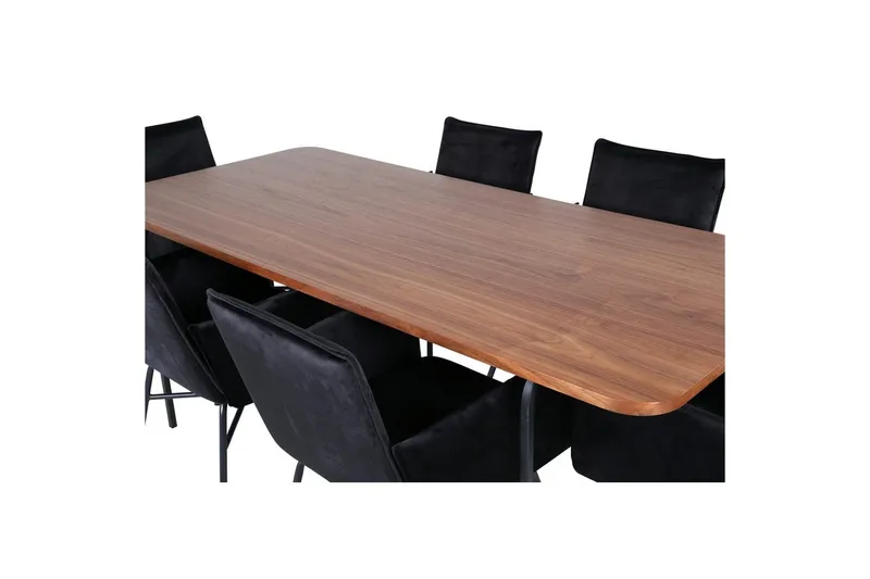 Rektangulært spisestuesett Uno, Petra - Møbler - Bord - Spisegrupper