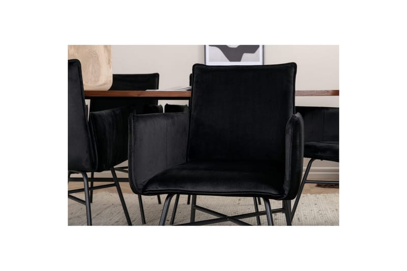 Rektangulært spisestuesett Uno, Petra - Møbler - Bord - Spisegrupper