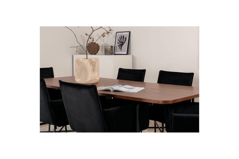 Rektangulært spisestuesett Uno, Petra - Møbler - Bord - Spisegrupper