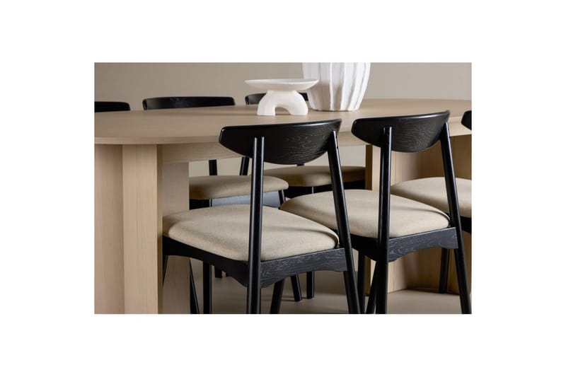 Rektangulært spisestuesett Ven, Tyresö - Beige - Møbler - Bord - Spisegrupper