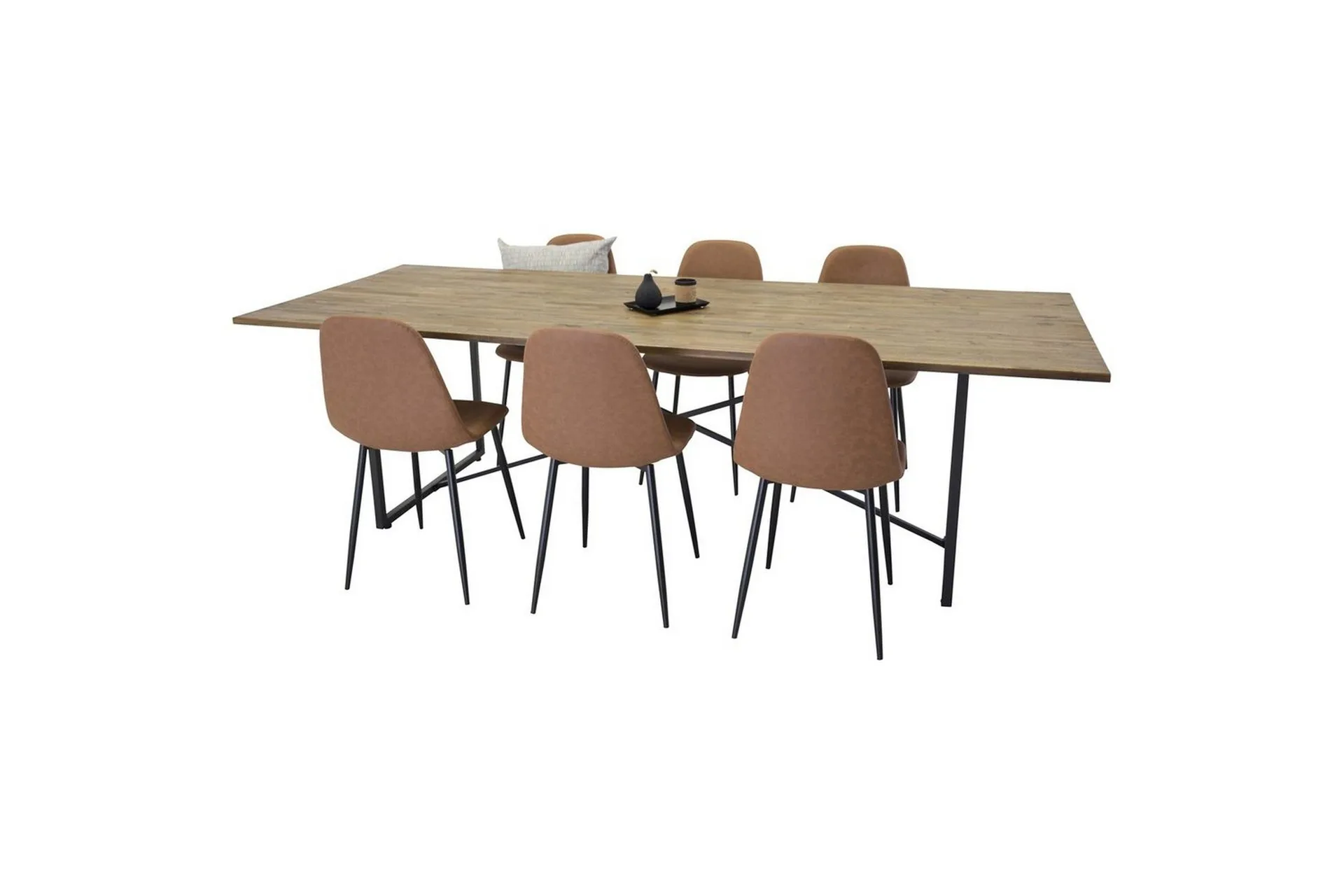 Rektangulært spisestuesett Padang, Polar - 6