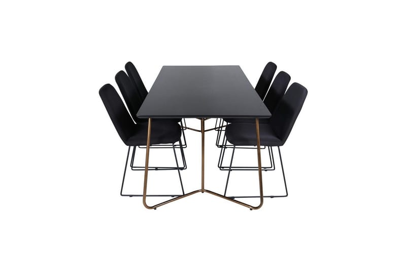 Rektangulært spisestuesett Petra, Muce - Møbler - Bord - Spisegrupper