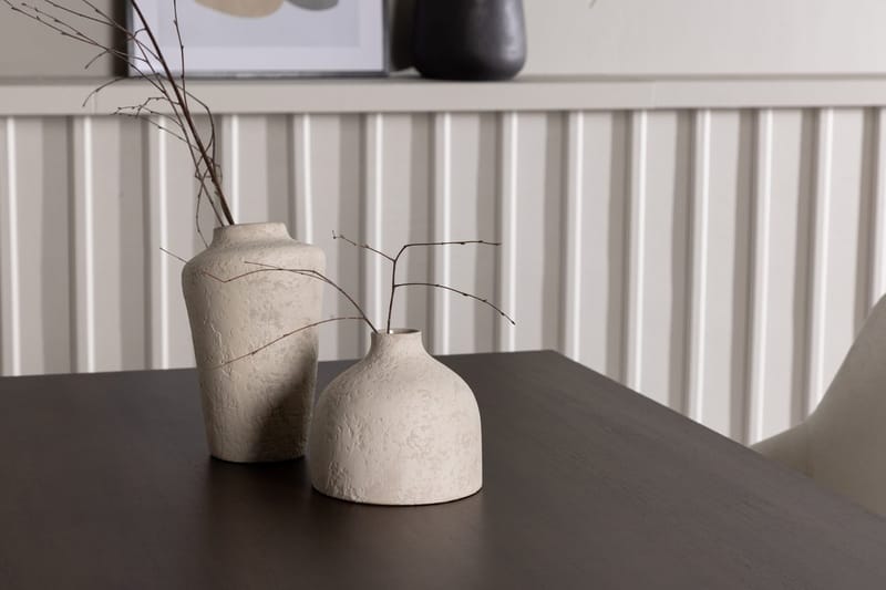 Rektangulär matgrupp Venture Home Beige Mörkbrun 4st - Møbler - Bord - Spisegrupper
