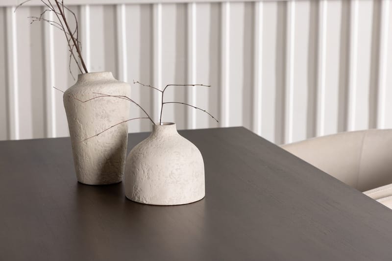 Rektangulär matgrupp Venture Home Beige Mörkbrun 4st - Møbler - Bord - Spisegrupper