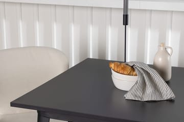 Rektangulär matgrupp Venture Home Beige Svart 2st - Møbler - Bord - Spisegrupper