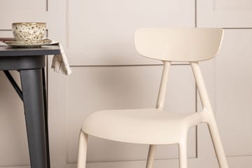 Rektangulär matgrupp Venture Home Beige Svart 2st - Møbler - Bord - Spisegrupper