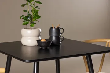 Rektangulär matgrupp Venture Home Beige Svart 2st - Møbler - Bord - Spisegrupper