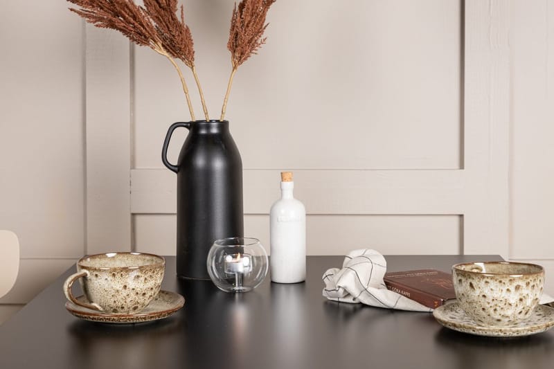 Rektangulär matgrupp Venture Home Beige Svart 2st - Møbler - Bord - Spisegrupper