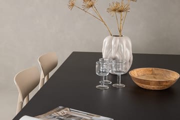 Rektangulär matgrupp Venture Home Beige Svart 6st - Møbler - Bord - Spisegrupper