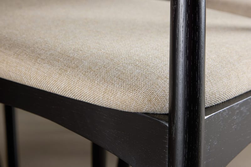 Rektangulär matgrupp Venture Home Beige - Møbler - Bord - Spisegrupper