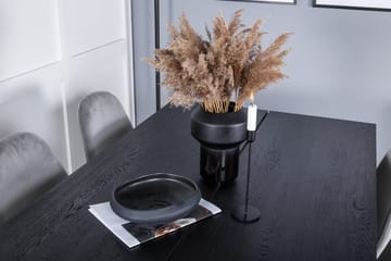 Rektangulär matgrupp Venture Home Grå Svart 6st - Møbler - Bord - Spisegrupper