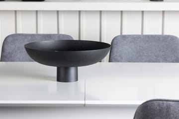 Rektangulär matgrupp Venture Home Grå Vit 4st - Møbler - Bord - Spisegrupper