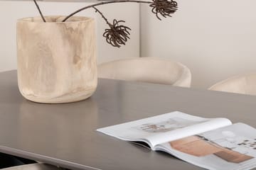 Rektangulär matgrupp Venture Home Grå - Møbler - Bord - Spisegrupper