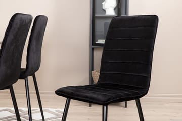 Rektangulär matgrupp Venture Home Grå - Møbler - Bord - Spisegrupper
