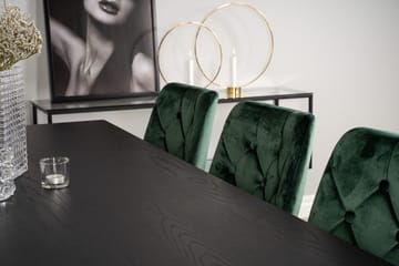 Rektangulär matgrupp Venture Home Guld - Møbler - Bord - Spisegrupper