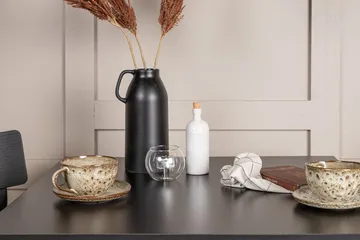 Rektangulär matgrupp Venture Home Svart Svart 2st - Møbler - Bord - Spisegrupper
