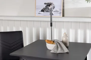 Rektangulär matgrupp Venture Home Svart Svart 2st - Møbler - Bord - Spisegrupper
