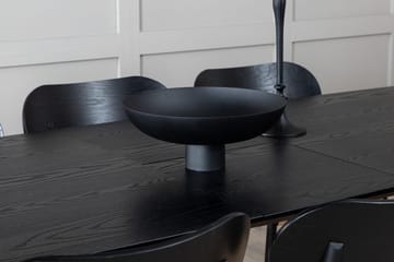 Rektangulär matgrupp Venture Home Svart Svart 6st - Møbler - Bord - Spisegrupper