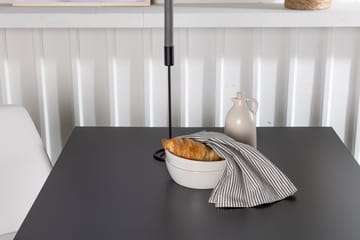 Rektangulär matgrupp Venture Home Vit Svart 2st - Møbler - Bord - Spisegrupper