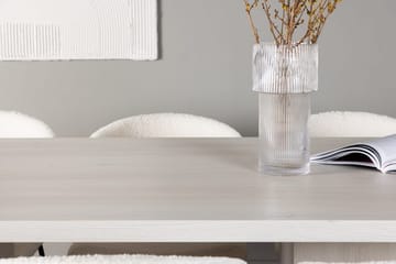 Rektangulär matgrupp Venture Home Vit Vit 6st - Møbler - Bord - Spisegrupper