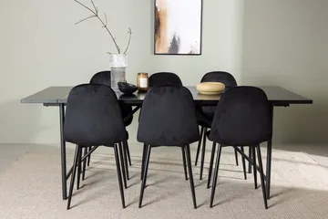 Rektangulär matgrupp Venture Home - Møbler - Bord - Spisegrupper