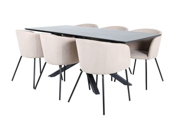 Rektangulär matgrupp Venture Home - Møbler - Bord - Spisegrupper